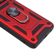 Ударостійкий чохол Camshield Serge Ring для Xiaomi Poco F4 – Червоний