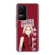 Чехлы Персонажи Аниме Наруто для Xiaomi POCO F4 (5G) (AlphaPrint)