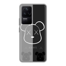 Чехлы для Xiaomi POCO F4 (5G) - Bearbrick Louis Vuitton (PREMIUMPrint) (БеарБрик глаза)