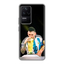 Чохли для Xiaomi POCO F4 (5G) (Leo чемпіон) (AlphaPrint) (Кубок Мессі)