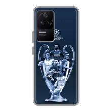 Чехлы для Xiaomi POCO F4 (5G) (VPrint) - Футбольные клубы – Кубок ЛЧ