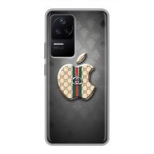 Чохли  GUCCI для Ксяомі ПОКО Ф4 (5G) (AlphaPrint) (Apple gucci)