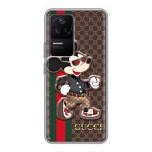 Чохли  GUCCI для Ксяомі ПОКО Ф4 (5G) (AlphaPrint) (Маус Гуччі)