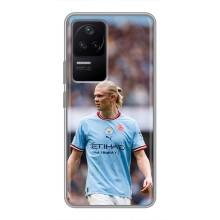 Чехлы с футболистом Ерлинг Холанд для Xiaomi POCO F4 (5G) (AlphaPrint) (Эрлинг Холанд)