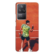 Чехлы с принтом Спортивная тематика для Xiaomi POCO F4 (5G) – Алькарас Теннисист