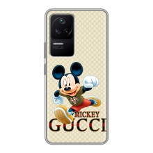 Чехол Disney Mouse Xiaomi POCO F4 (5G) (PREMIUMPrint) (Mikki Gucci)