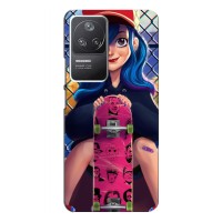 Чехол с картинкой Модные Девчонки Xiaomi POCO F4 (5G) (Модная девушка)