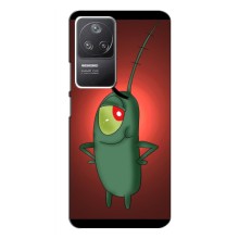 Чехол с картинкой "Одноглазый Планктон" на Xiaomi POCO F4 (5G) (Стильный Планктон)