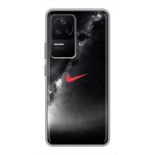 Чехол для Xiaomi POCO F4 (5G) - с принтом Найк (AlphaPrint)