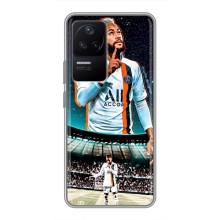 Чехол Неймар для Xiaomi POCO F4 (5G) (AlphaPrint) – Неймар ПСЖ