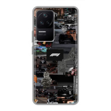 Чехол Формула1 на Xiaomi POCO F4 (5G) – Коллаж Ф1