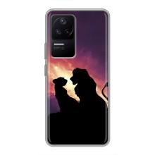 Чехол Король лев на Поко Ф4 (5G) (Симба и Налу)