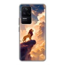 Чехол Король лев на Поко Ф4 (5G) (Симба)