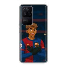 Чехол с футболистом Ламин Ямаль Xiaomi POCO F4 (5G) (Футболист Ямал)