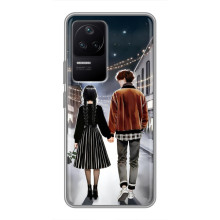 Чохол з дизайном Венздей 2 на Xiaomi POCO F4 (5G) – Венздей і Тайлер