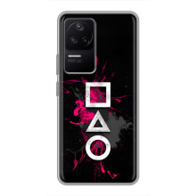 Чехол Гра в кальмара для Xiaomi POCO F4 (5G) – Ранги