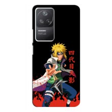 Купить Чехлы на телефон с принтом Anime для Поко Ф4 (5G) (Минато)
