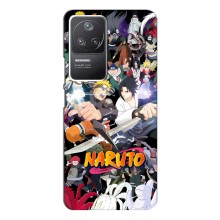 Купить Чехлы на телефон с принтом Anime для Поко Ф4 (5G) (Наруто постер)