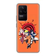 Naruto Anime Чехлы для Поко Ф4 (5G) (AlphaPrint)