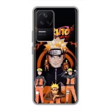 Naruto Anime Чехлы для Поко Ф4 (5G) (AlphaPrint)