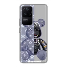 Силиконовый чехол для Xiaomi POCO F4 (5G) – Медведь Louis Vuitton