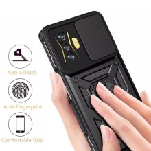Ударостійкий чохол Camshield Serge Ring для Xiaomi Poco F4 GT – Чорний