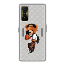 Брендновые Чехлы для Xiaomi POCO F4 GT - (PREMIUMPrint) (Мишка Луи)