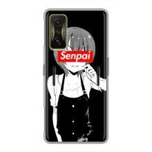 Чохли Персонажі Аніме Наруто для Xiaomi POCO F4 GT (AlphaPrint) (Senpai)