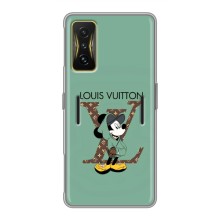 Чохли Луі Вітон для Xiaomi POCO F4 GT (AlphaPrint - LOUIS VUITTON) (Міккі Маус LV)