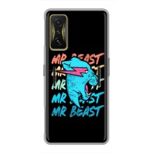 Чохли Містер Біст для Сяомі POCO F4 GT (logo Mr beast)