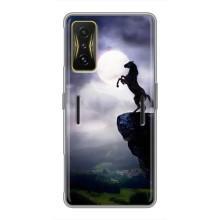 Чехлы с изображением разных животных для Xiaomi POCO F4 GT (Лошадь)