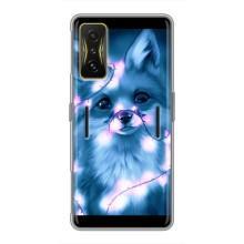 Чехлы с картинкой Лисички для Xiaomi POCO F4 GT (VPrint) (Яркая лисичка)