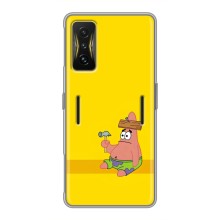 Чехлы с Патриком на Xiaomi POCO F4 GT (Ошибочка)