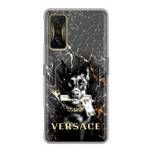 Чехлы VERSACE для Поко Ф4 GT (PREMIUMPrint) (AlphaPrint-ген.)