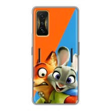 Чохли ЗООТРОПОЛІС для Xiaomi POCO F4 GT – Нік і Хопс