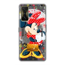 Чехол Disney Mouse Xiaomi POCO F4 GT (PREMIUMPrint) (Minni с бантиком)