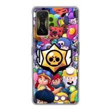 Чехол для Xiaomi POCO F4 GT Бравл Старс (VPrint)