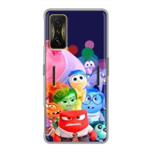 Чехол Головоломка для Xiaomi POCO F4 GT - (AlphaPrint) – Герои головоломки