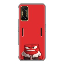 Чехол Головоломка для Xiaomi POCO F4 GT - (AlphaPrint) – Гнев