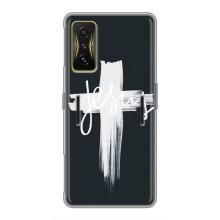 Чехол для Xiaomi POCO F4 GT (AlphaPrint) - (Христианские) (Иисус)