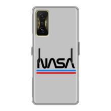 Чехол NASA для Xiaomi POCO F4 GT (AlphaPrint) (NASA)