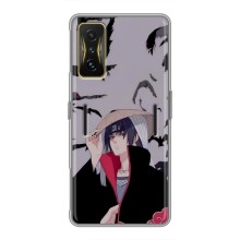 Анимешный чехол для Xiaomi POCO F4 GT (Итачи Itachi)