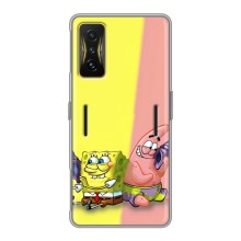 Чехол с картинкой Патрик на Xiaomi POCO F4 GT (Звонок)