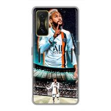 Чехол Неймар для Xiaomi POCO F4 GT (AlphaPrint) (Неймар ПСЖ)