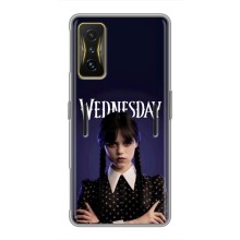 Силиконовый чехол с картинкой для Xiaomi POCO F4 GT (Wednesday)