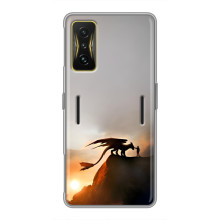 Чехол дракон Беззубик для Xiaomi POCO F4 GT – Мультиик Беззубик