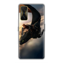 Чехол дракон Беззубик для Xiaomi POCO F4 GT – Полет Беззубика