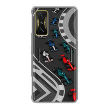 Чохол Формула1 на Xiaomi POCO F4 GT – Траса Ф1