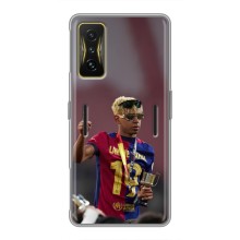 Чехол с футболистом Ламин Ямаль Xiaomi POCO F4 GT