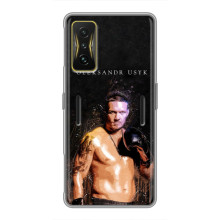 Чехол с картинкой Александр Усик для Xiaomi POCO F4 GT – Чемпион Усик